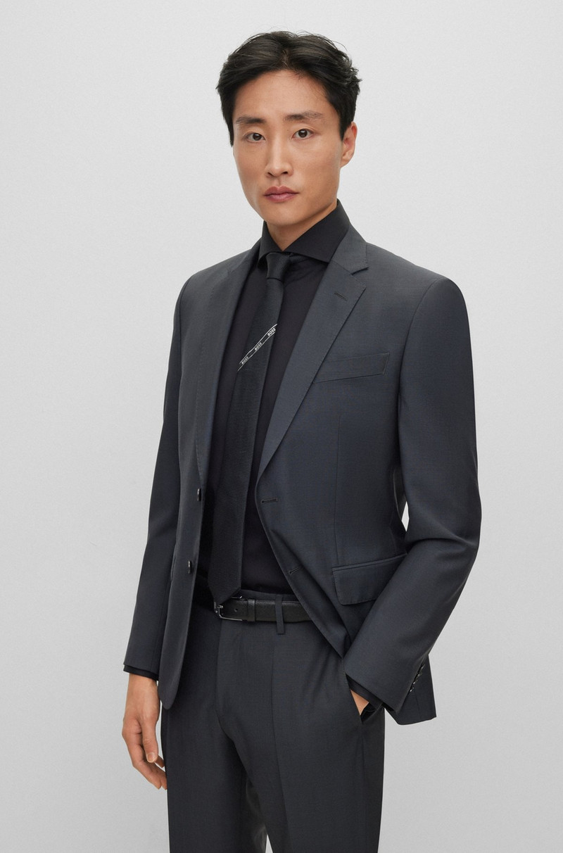 SLIM-FIT TWO-PIECE SUIT IN WOOL 6