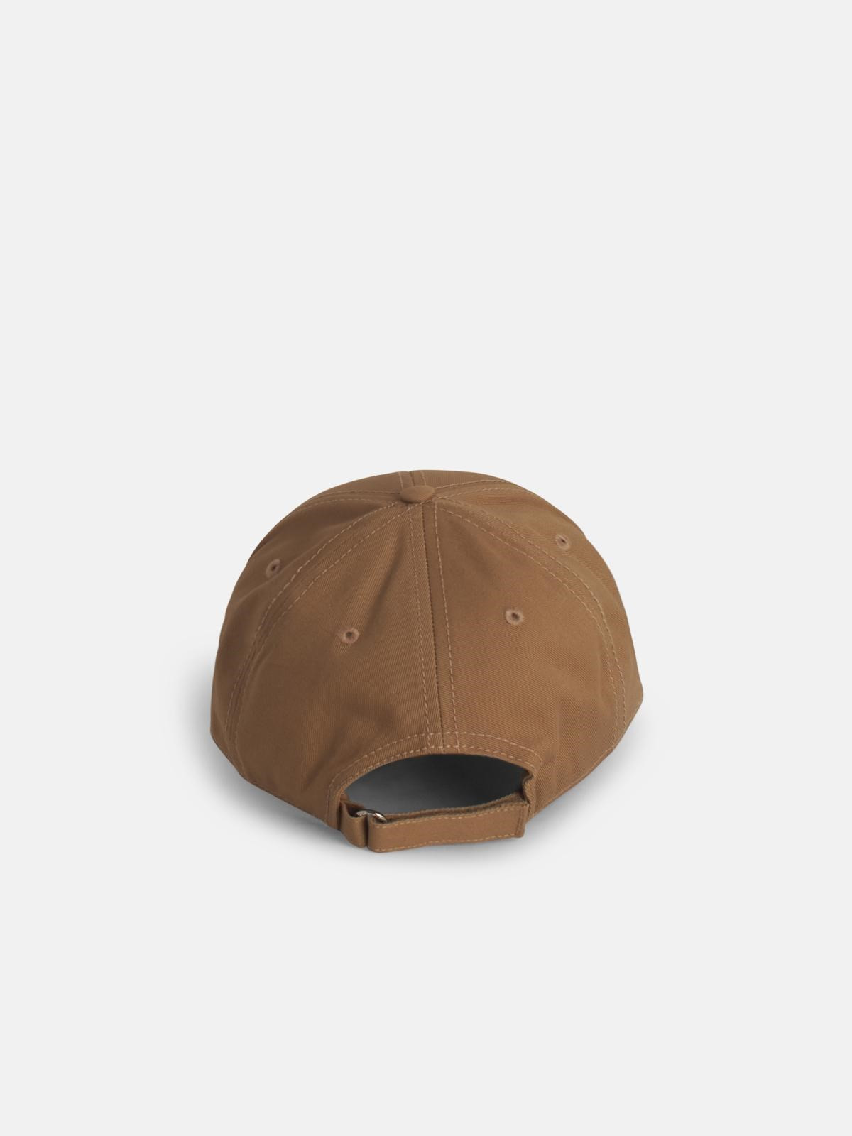 BEIGE COTTON CAP - 3