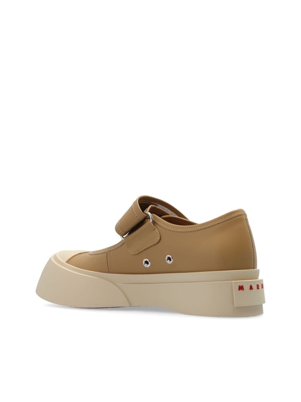 Mary Jane leather sneakers - 5