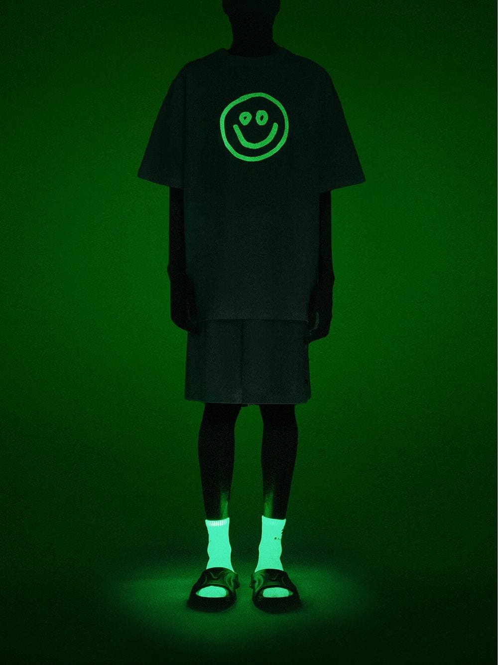 glow-in-the dark oversized T-shirt - 2