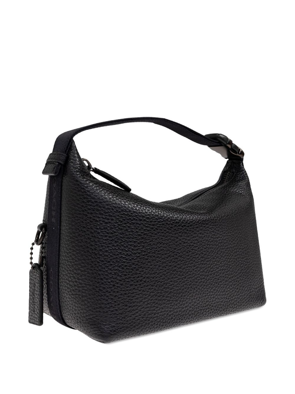 pebble leather top-handle bag - 4