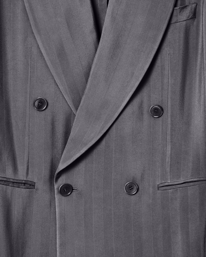 DOUBLE-BREASTED VISCOSE SUIT 5