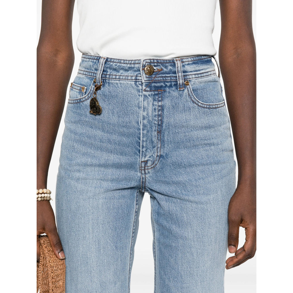 Zimmermann Blue Denim - Flared Jeans Women - 3
