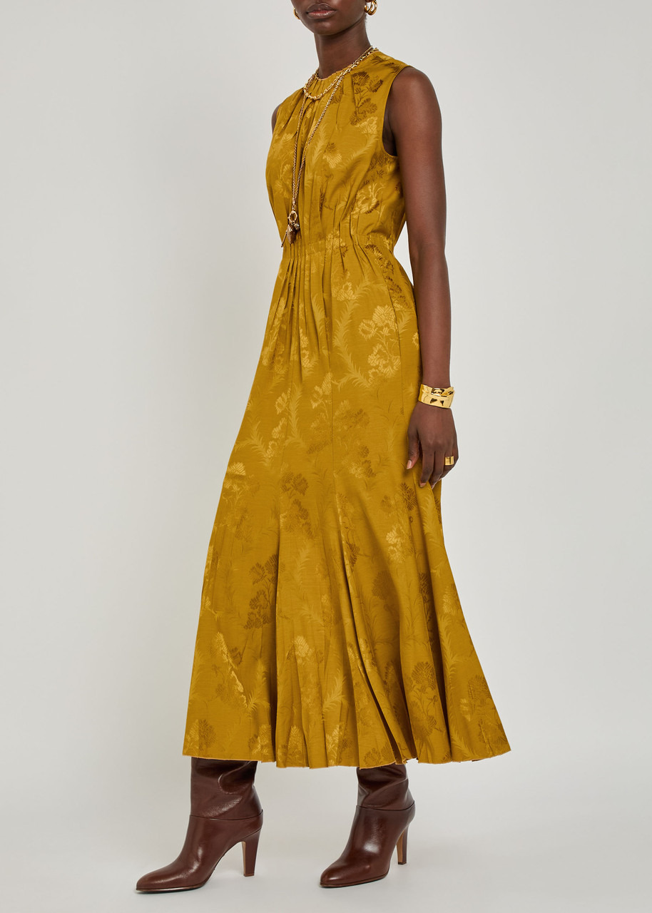 Etro Floral-jacquard Woven Midi Dress - 4