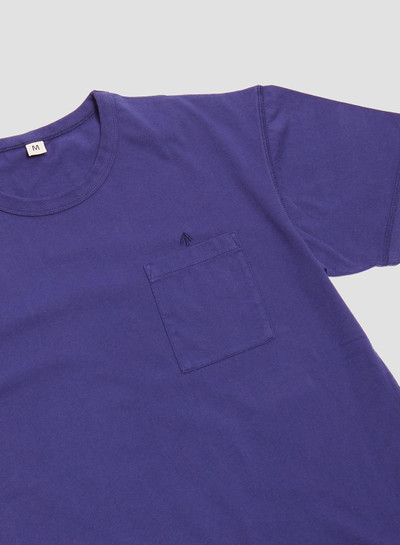 Nigel Cabourn Classic Pocket Tee in Royal Blue outlook