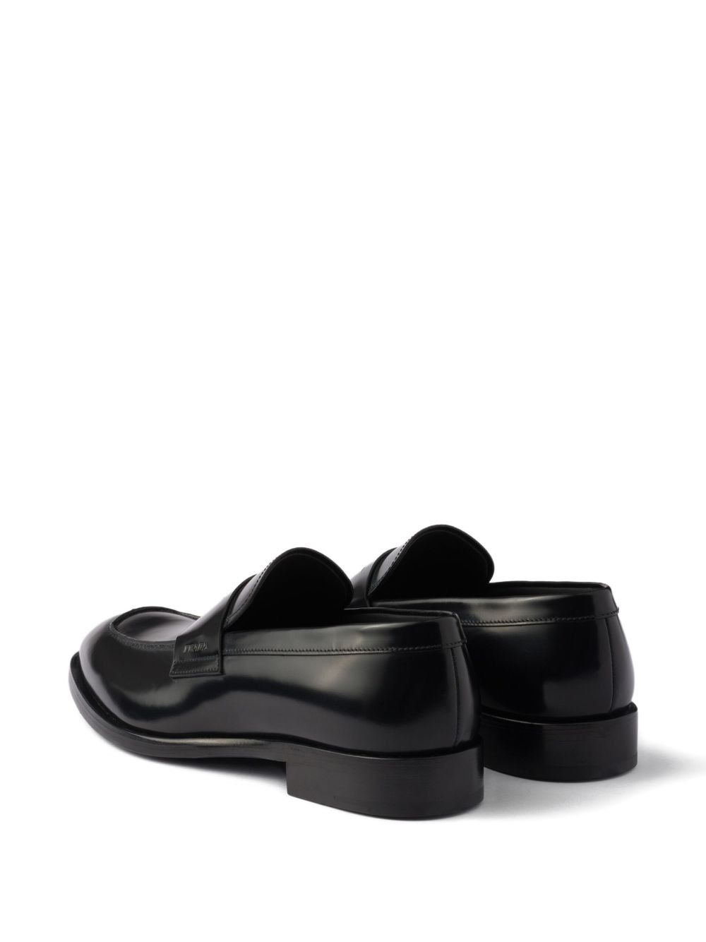 leather penny loafers - 3