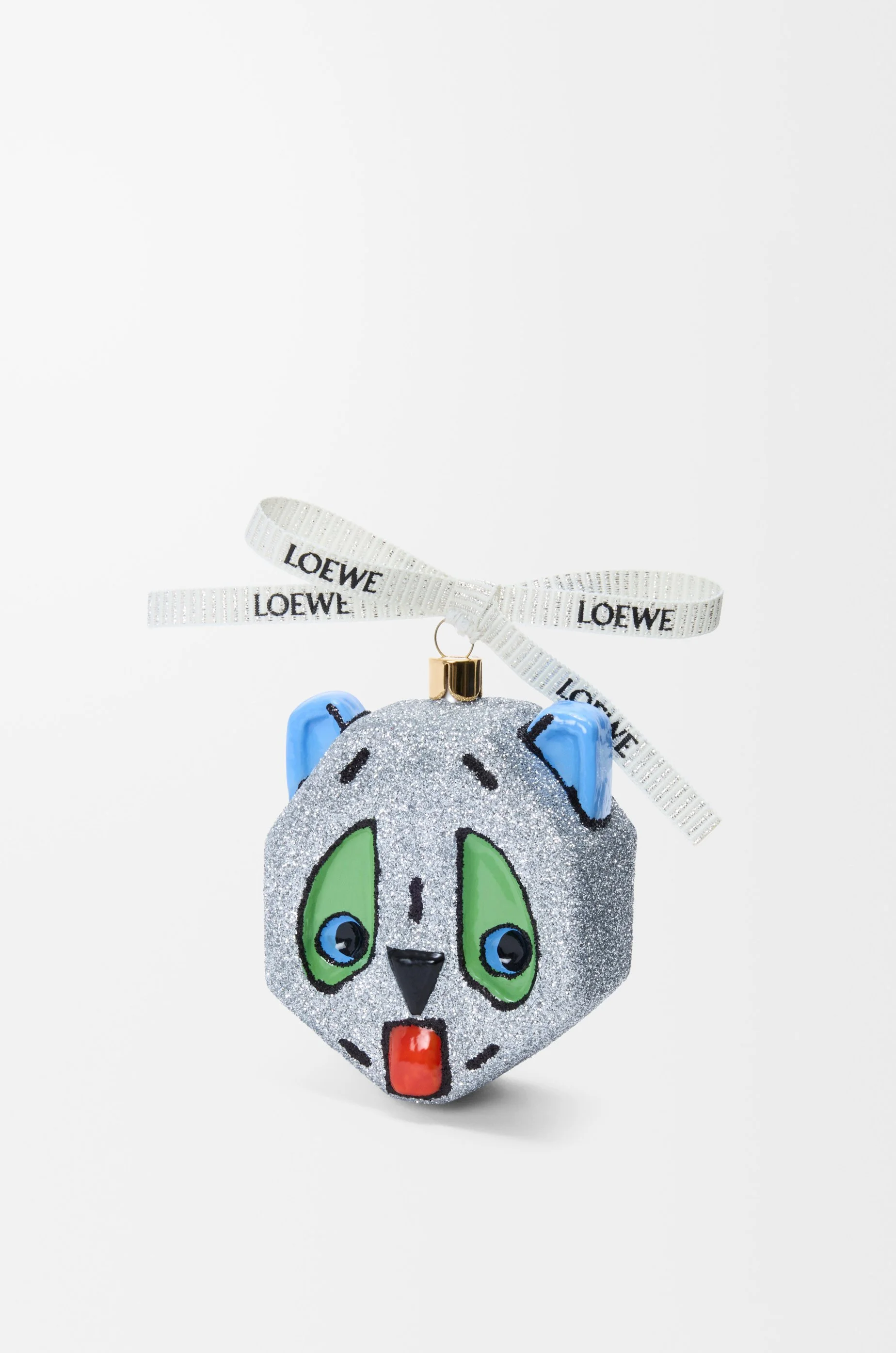 Futurist Cat bauble in blown glass - 1