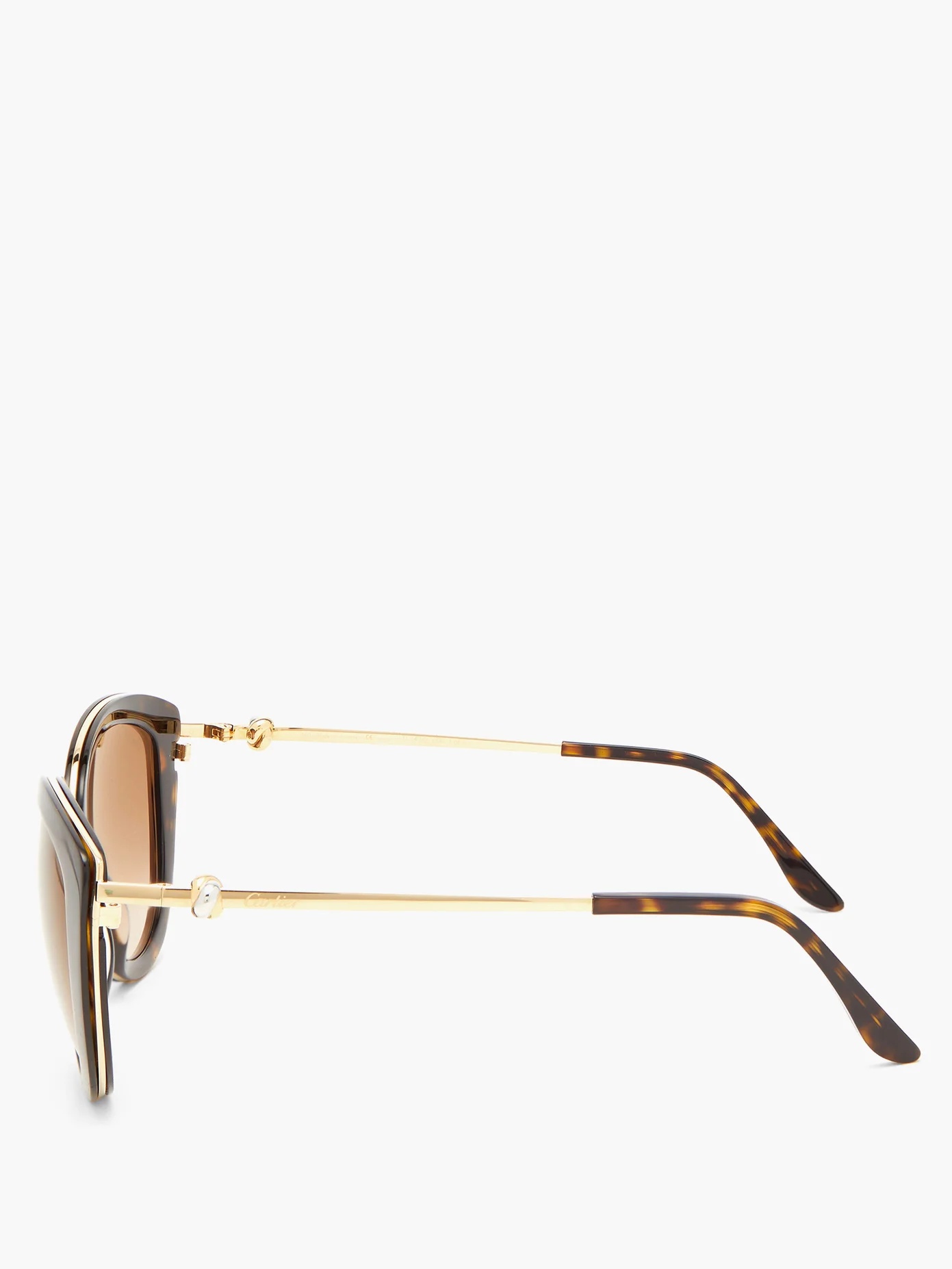 Trinity oversized cat-eye acetate sunglasses - 3