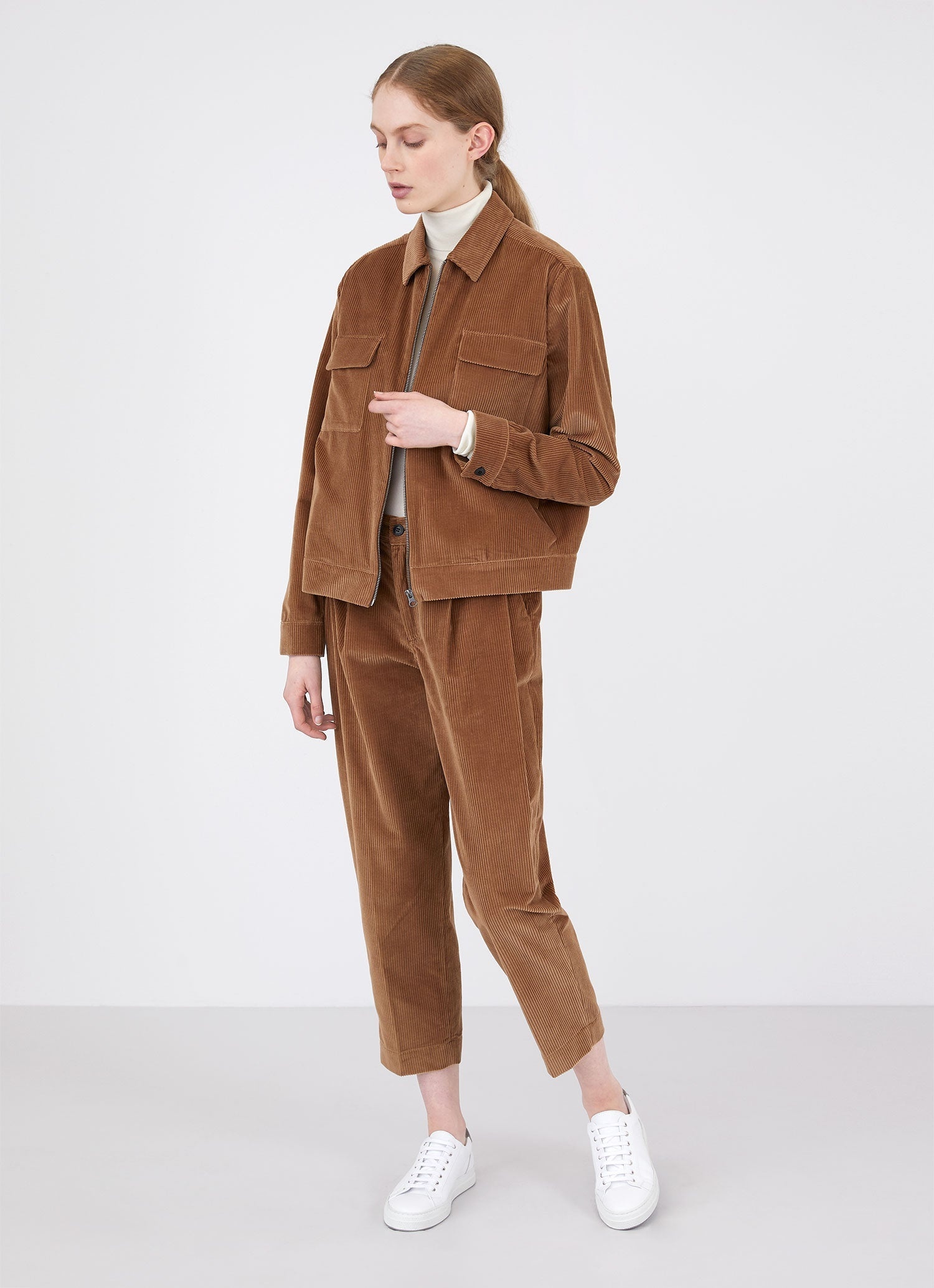 Corduroy Zip Jacket - 3