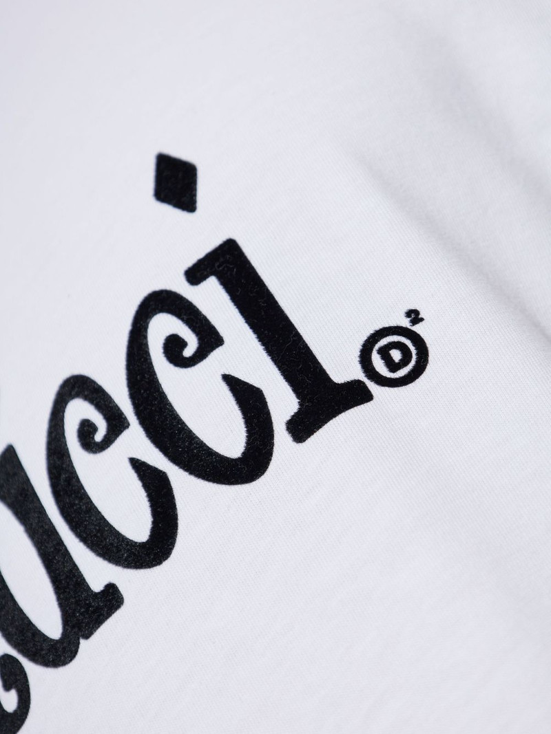 text-print T-shirt 5