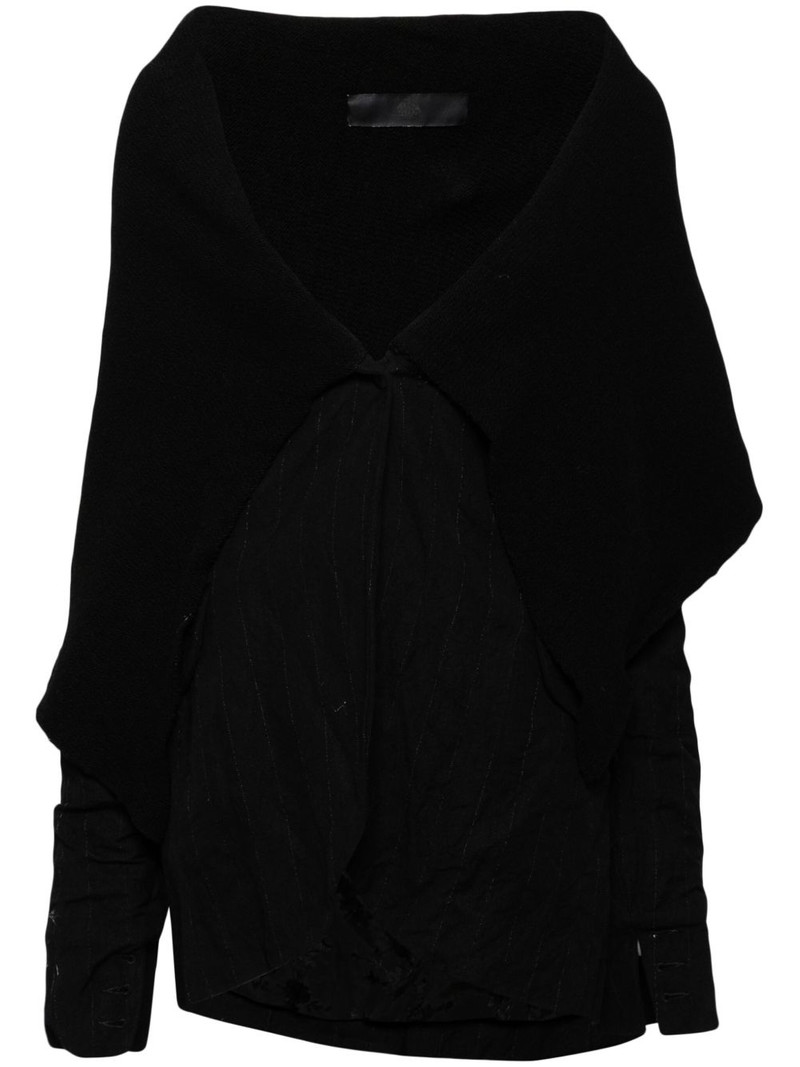 panelled poncho 1