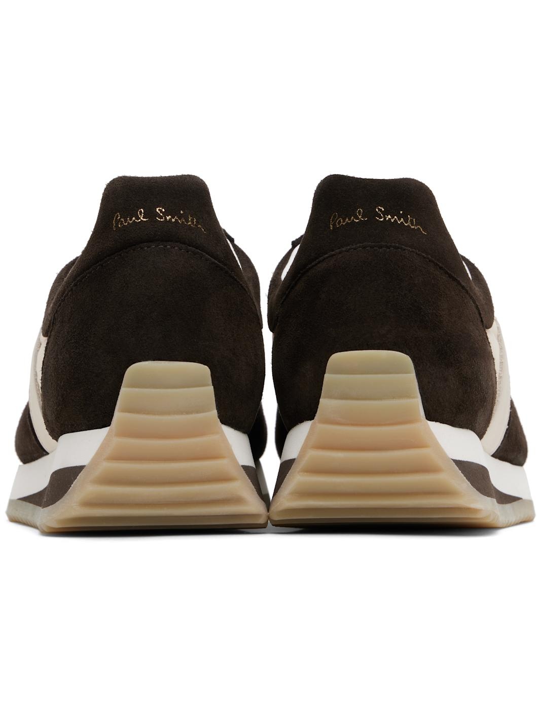 Brown & Beige Vignola Suede Sneakers - 2