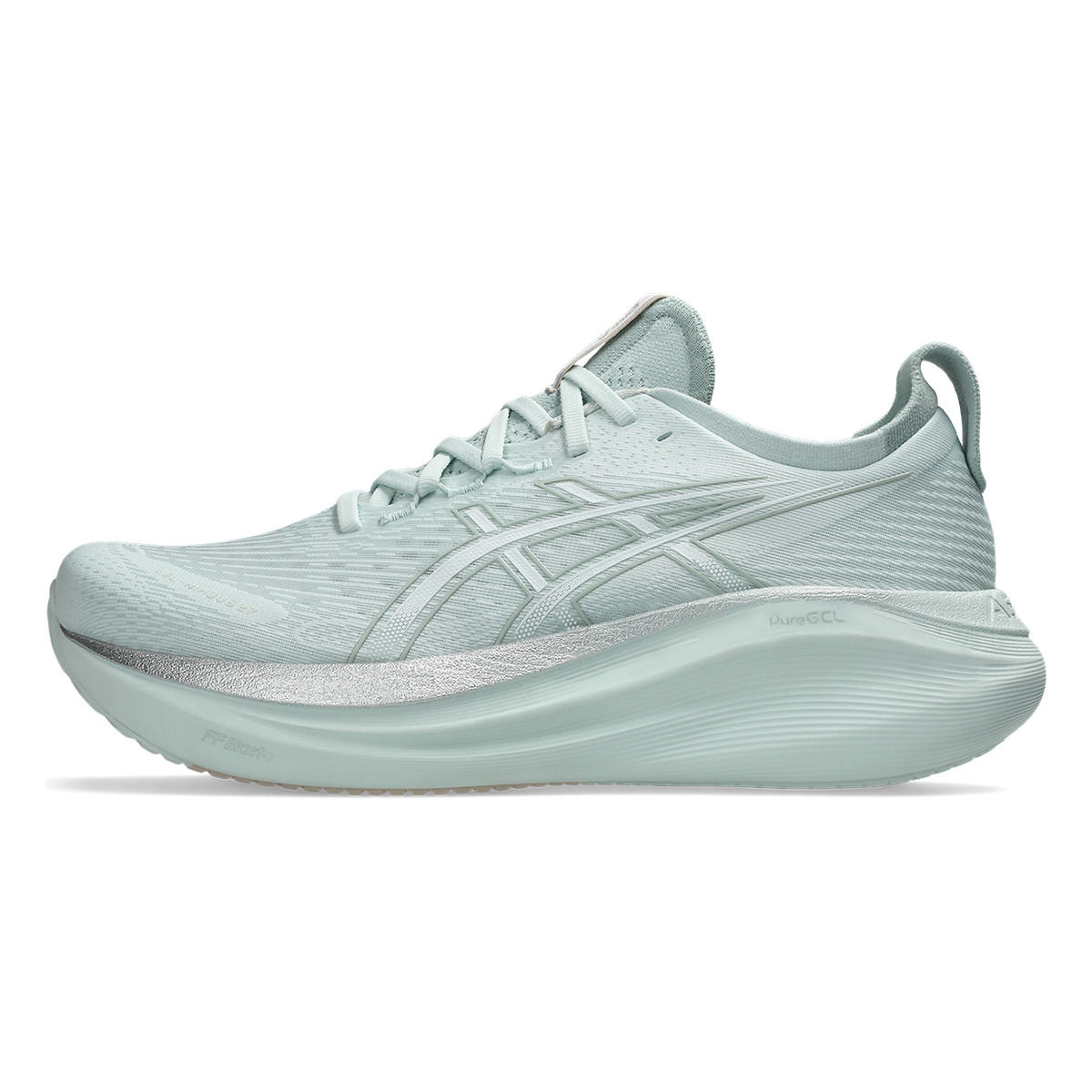 Asics Gel Nimbus 27 Pure Aqua - White - 2