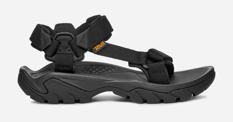 Women's Terra Fi 5 Universal Hiking Sandal in Blue/Black - 1
