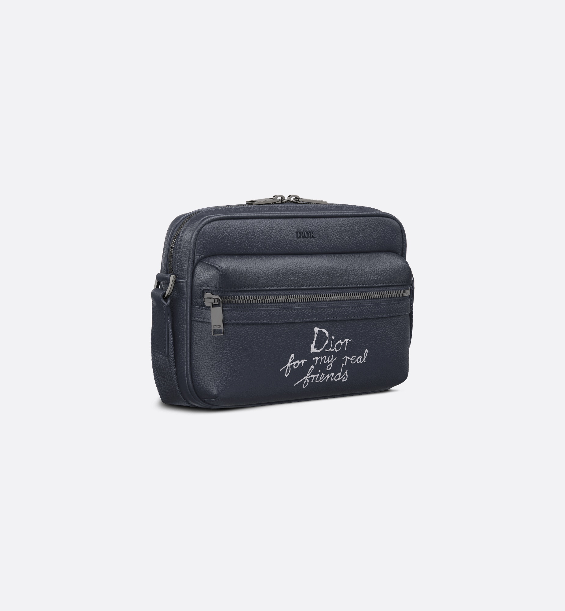 Dior DIOR AND HYLTON NEL Rider 2.0 Zipped Messenger Bag