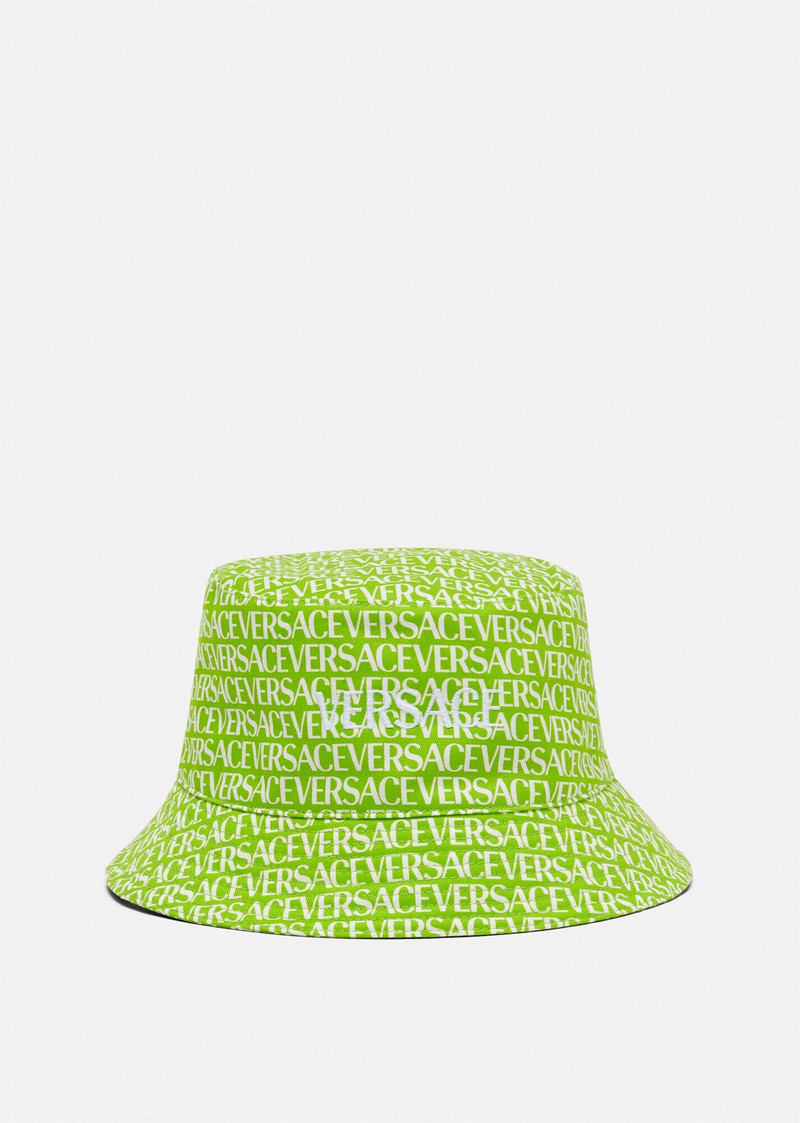 Versace Allover Bucket Hat 1