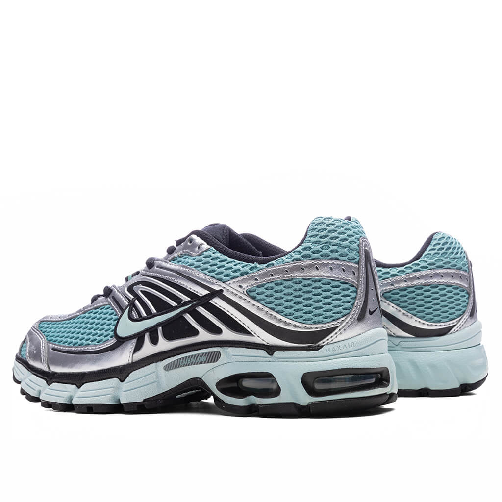 WOMEN'S AIR MAX MOTO 2K - CANNON/GREEN HAZE/BLACK/METALLIC SILVER - 3