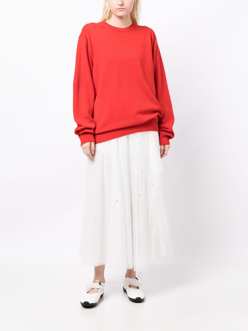 Comme des Garçons Comme des Garçons fine-knit cashmere jumper outlook