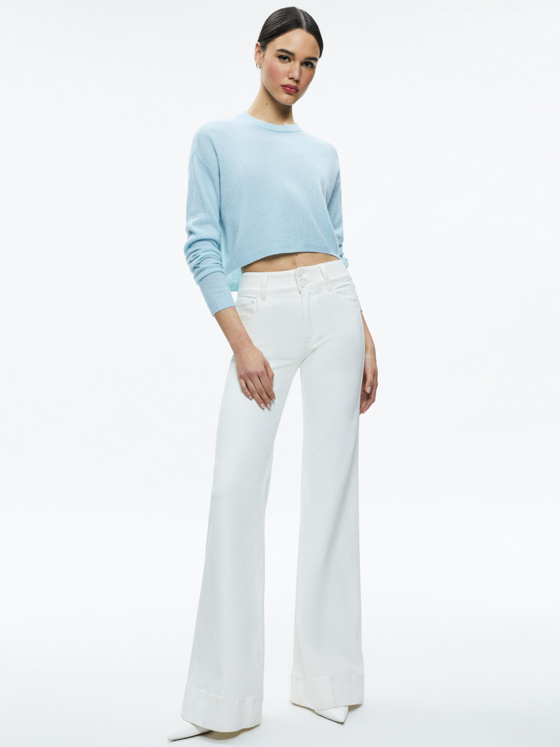 MISSA 5 POCKET HIGH RISE WIDE LEG JEAN 6