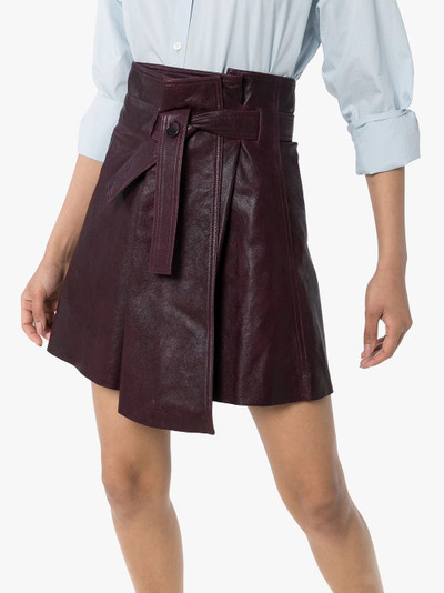 Chloé tie belt mini skirt outlook