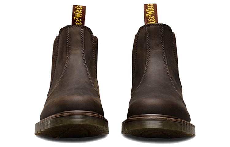 Dr.Martens 2976 Crazy Horse Leather Chelsea Boots 'Brown' 11853201 - 4