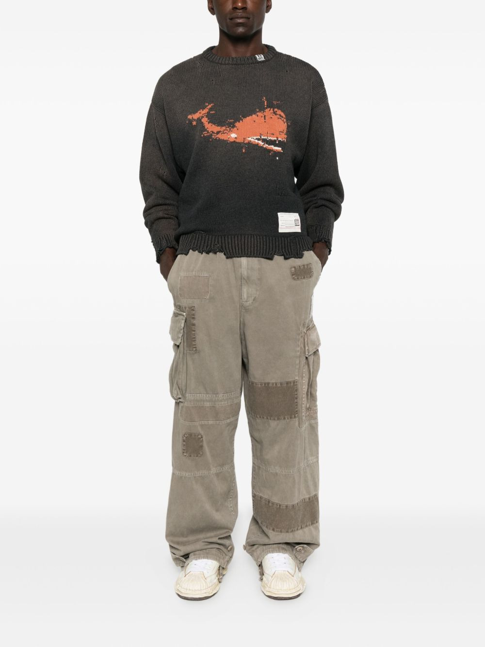 whale intarsia-knit sweater - 2