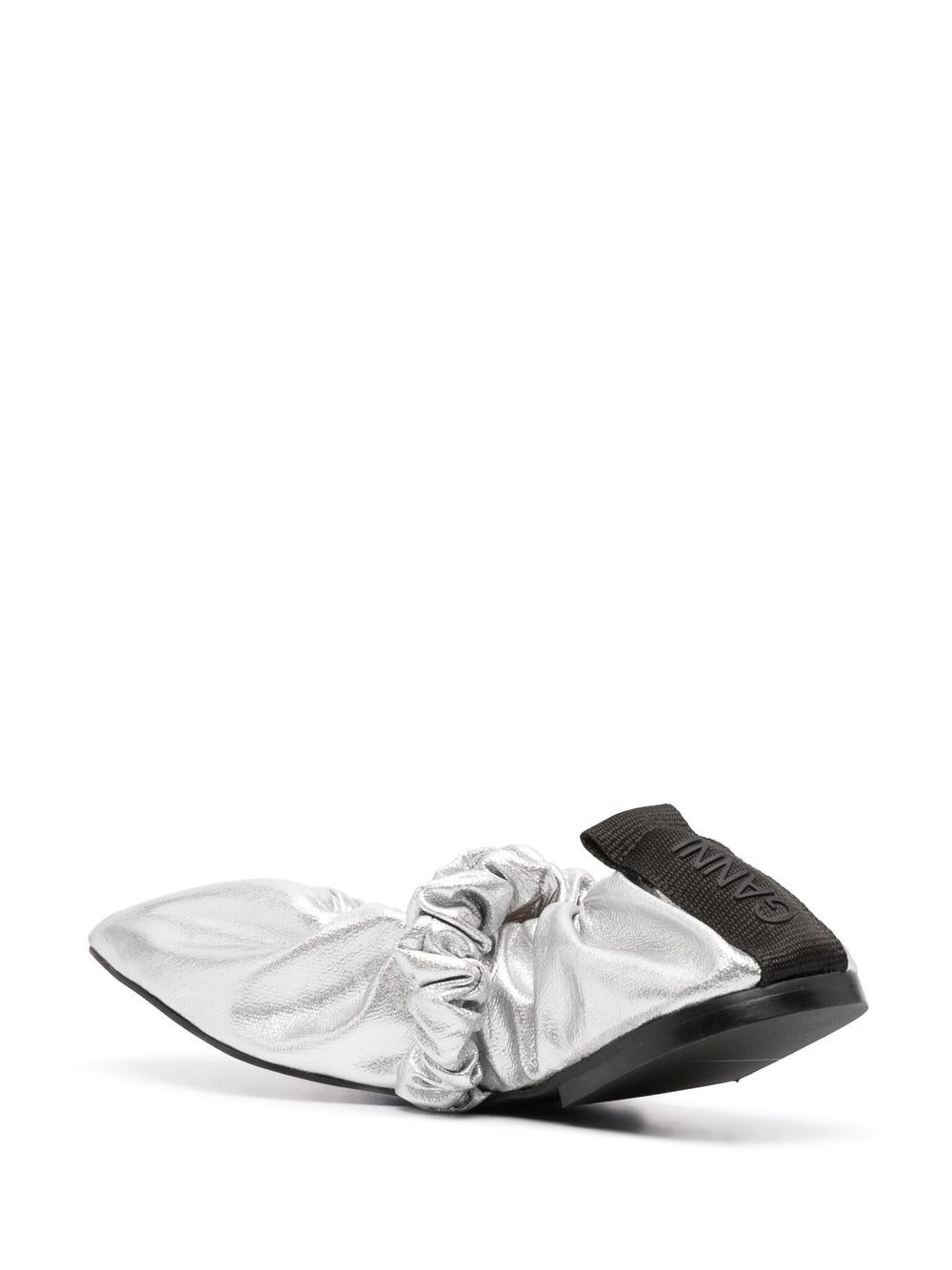 Scrunchie ballerina shoes - 3
