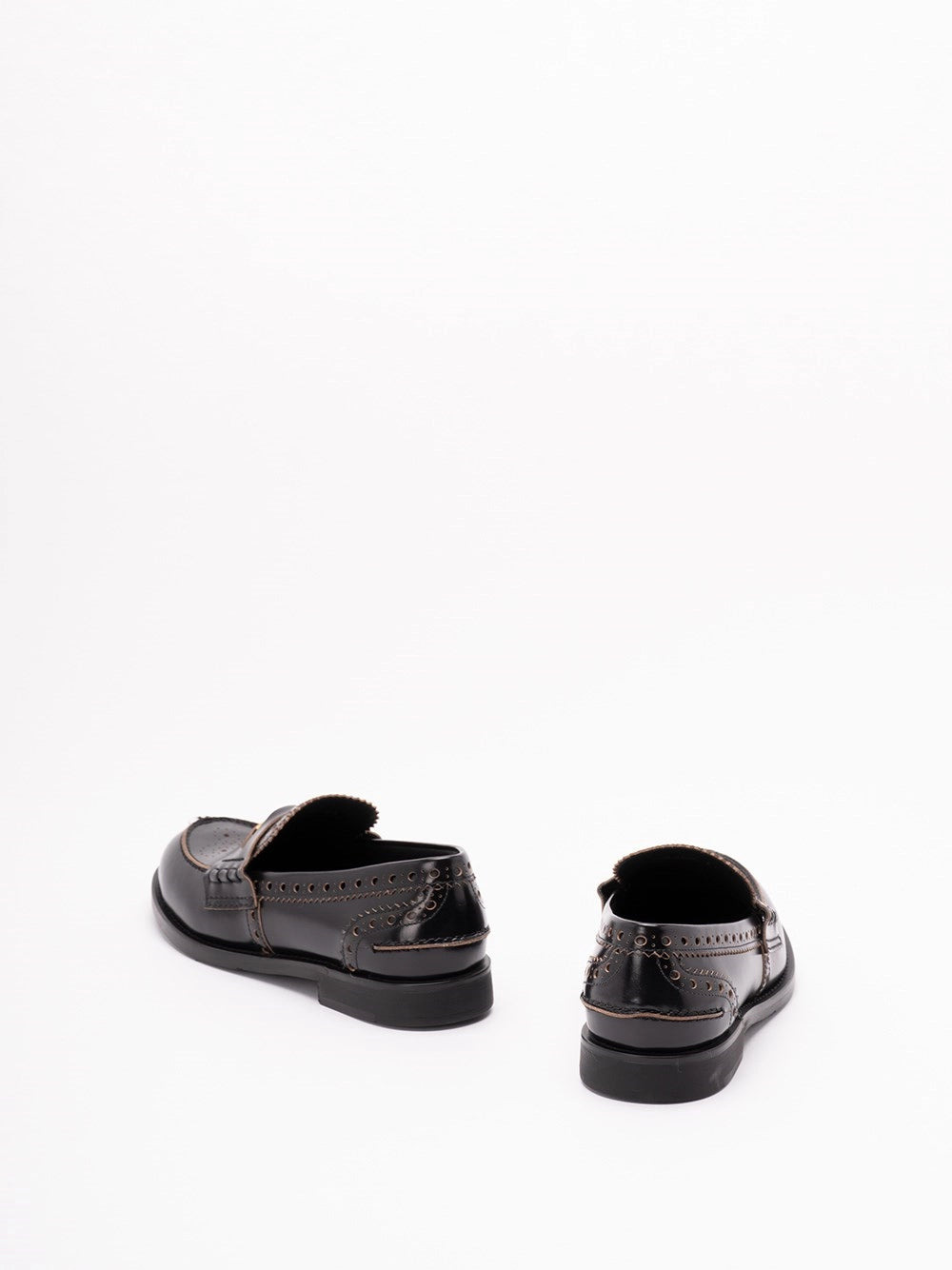 Miu Miu Women `Penny` Leather Loafers - 3
