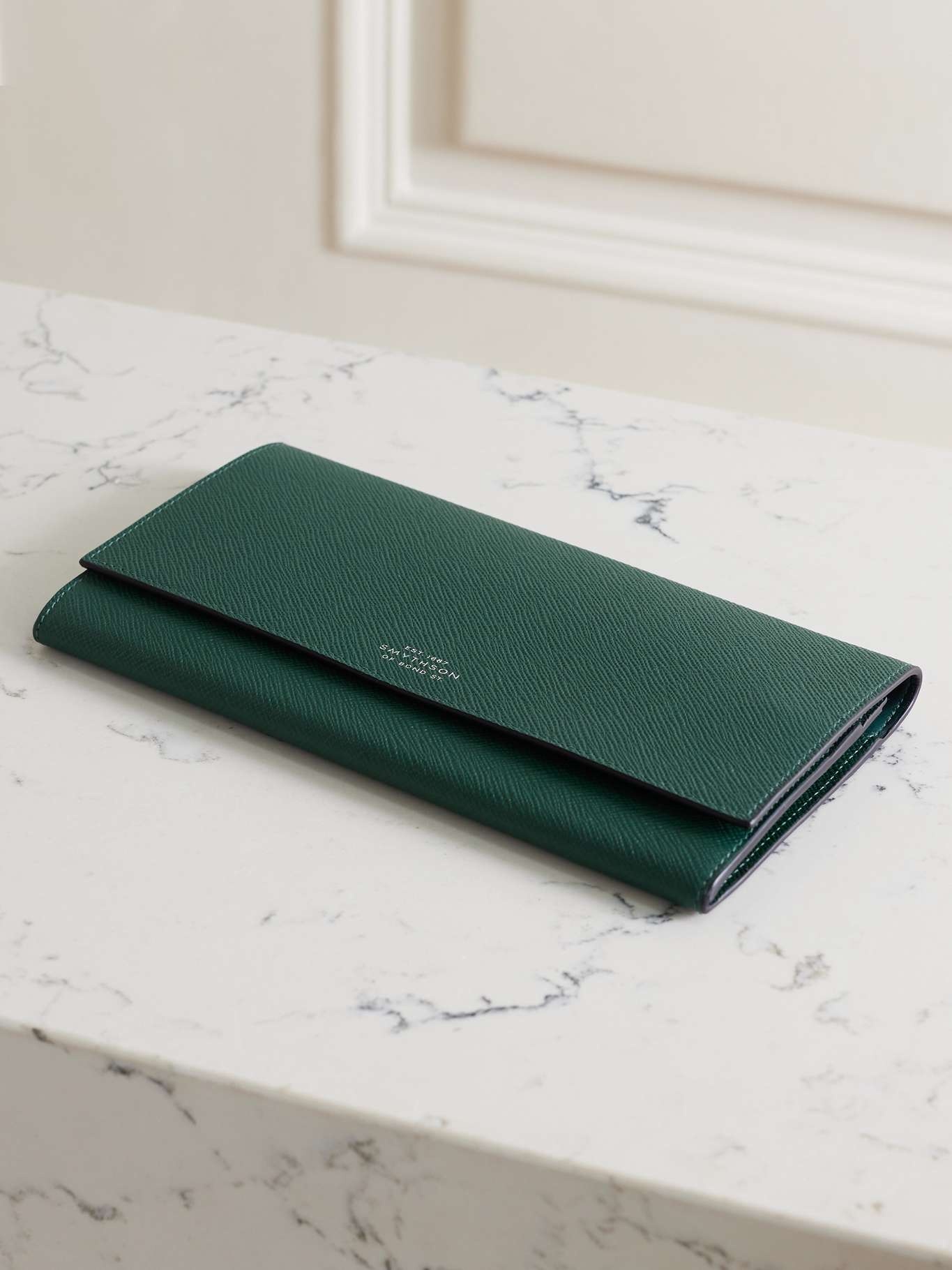 Marshall Panama textured-leather wallet - 1