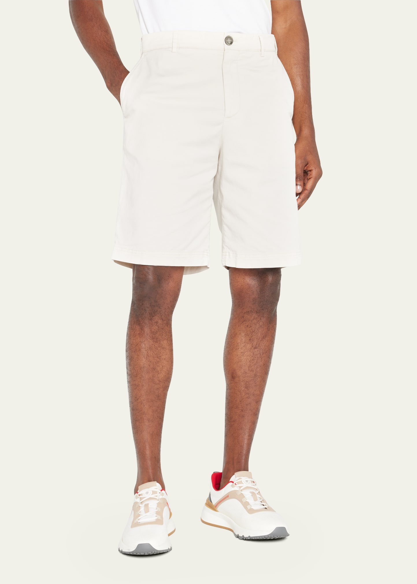 Men's Cotton Bermuda Shorts - 4