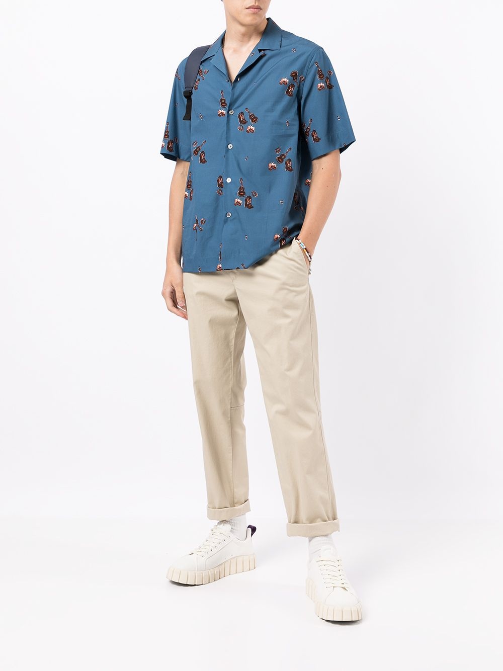 Cowboy Campfire print shirt - 2