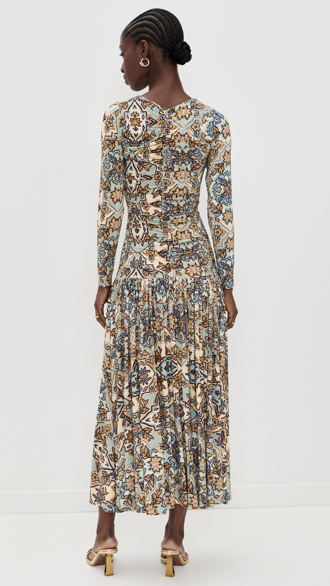 Long Sleeve Maxi Dress - 2