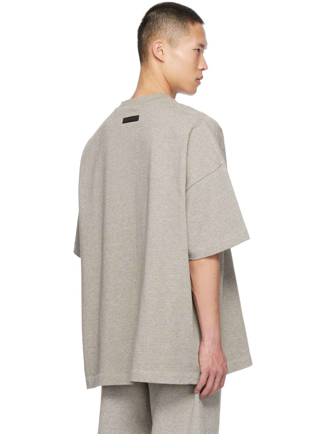 Gray Crewneck T-Shirt - 3