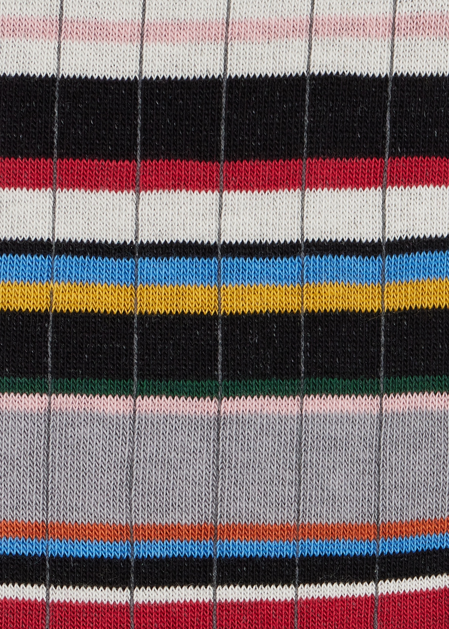 'Signature Stripe' Ribbed Socks - 3