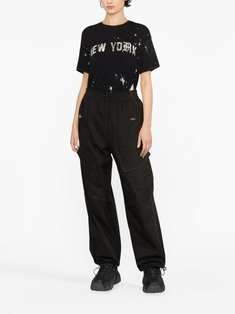 paint-splatter T-shirt - 2