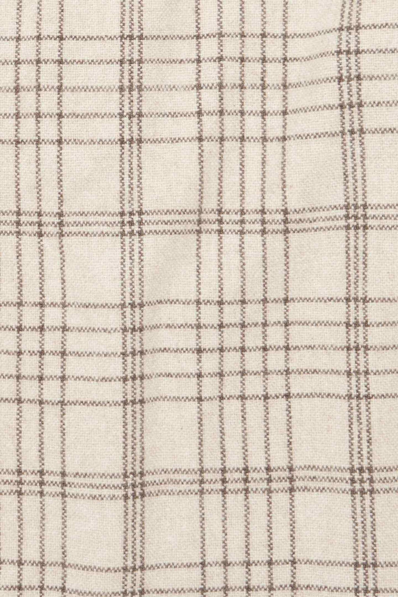 The Elder Statesman SABLE PLAID BLANKET outlook