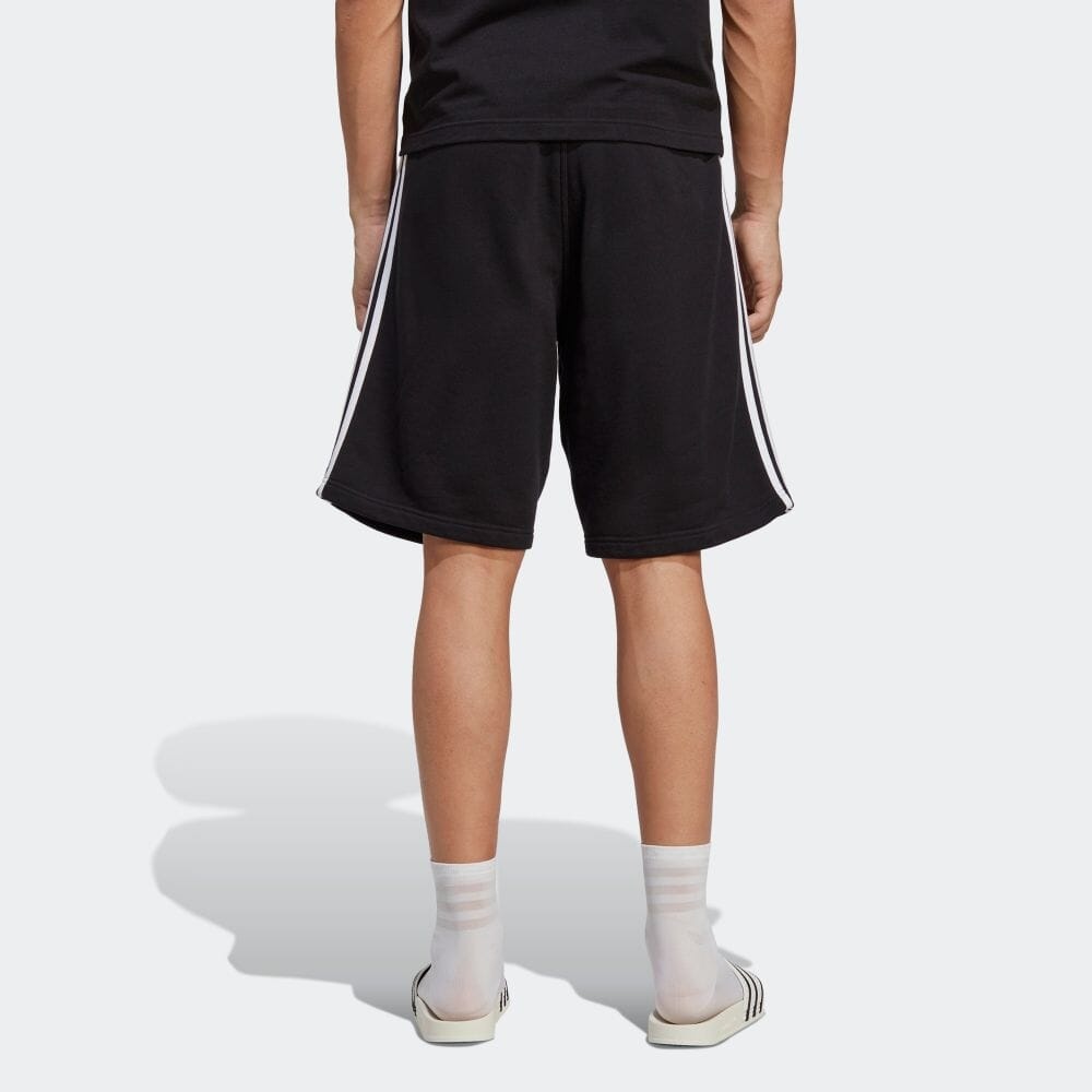 adidas originals Adicolor Classics 3-Stripes Sweat Shorts 'Black' IA6351 - 3