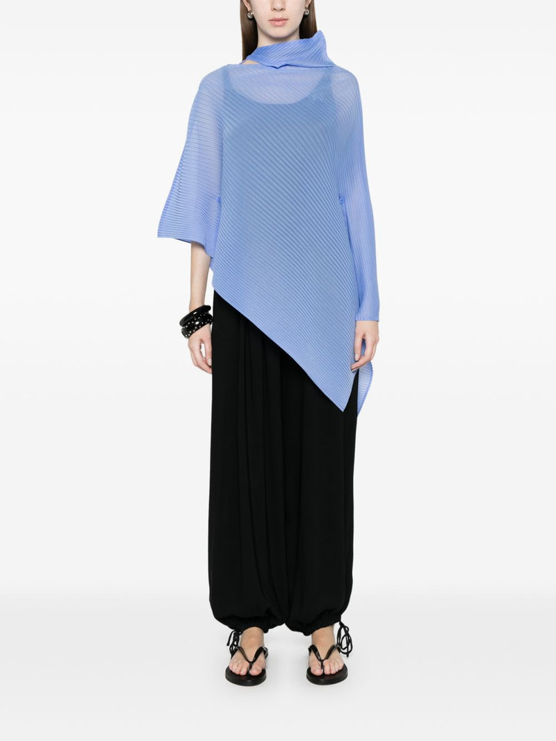 pleated poncho 3