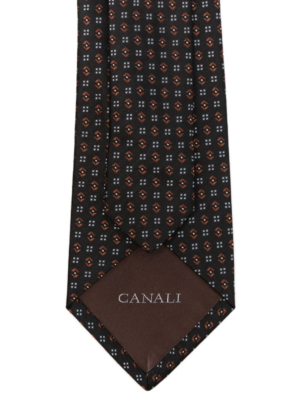geometric-pattern tie - 2