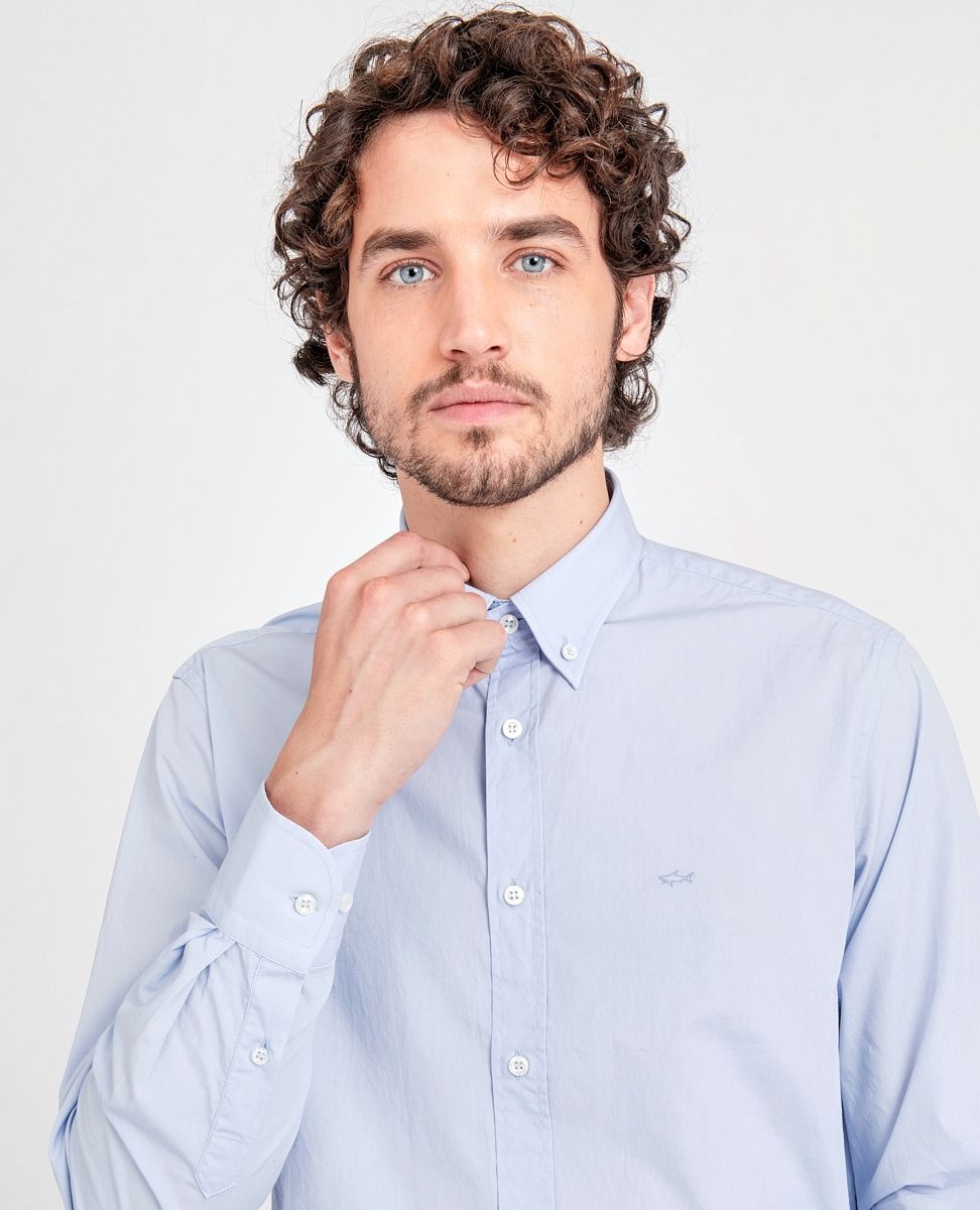 Cotton Poplin Shirt - 5