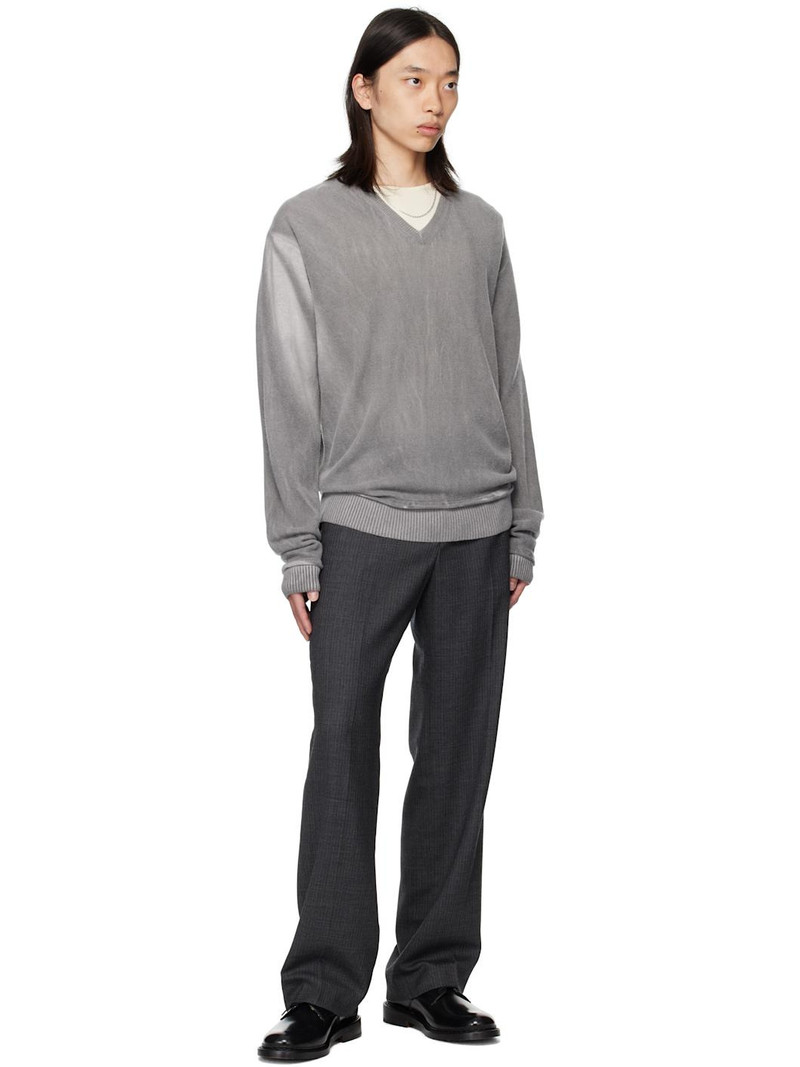 Our Legacy Gray Slack Trousers outlook