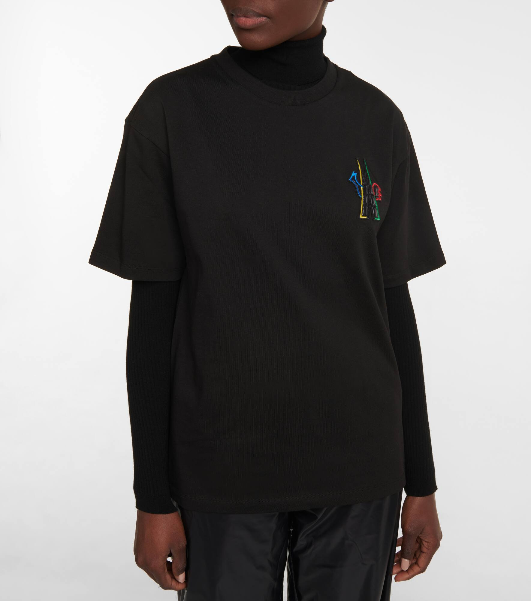 Exclusive to Mytheresa - Logo cotton jersey T-shirt - 5