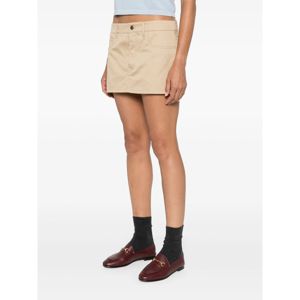 Miu Miu Neutrals Skirts - Straight Skirts Women - 5