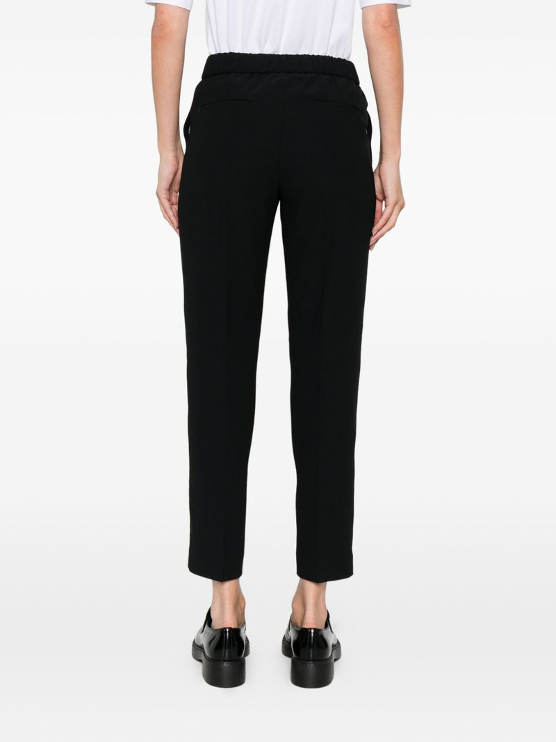 elasticated-waistband trousers 4