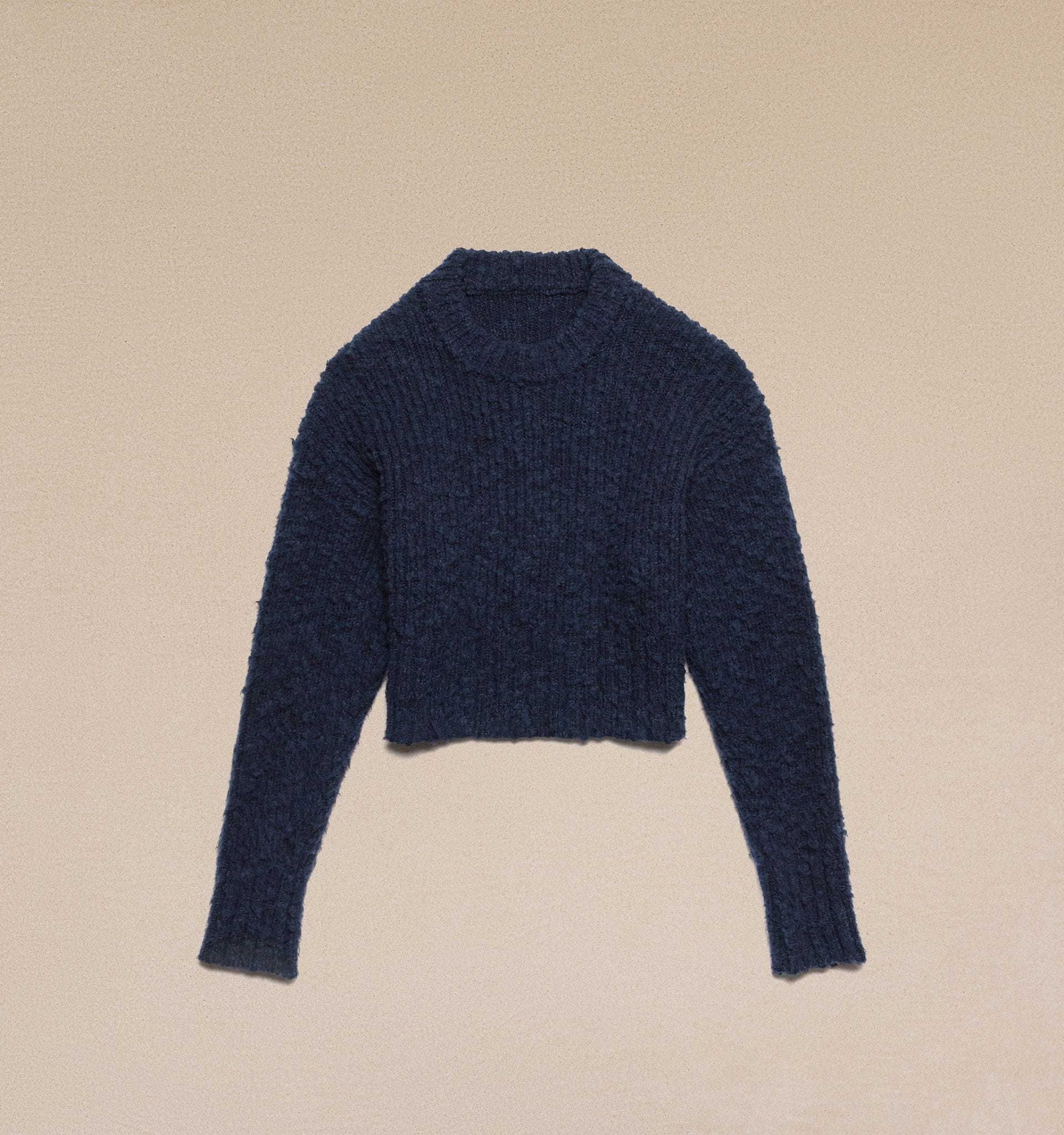 Brushed Textured Sweater - 1