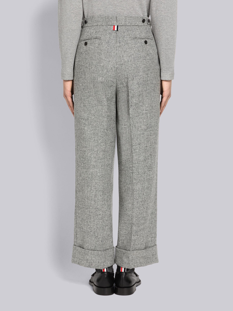 Shetland Wool Side Tab Single Pleat Trouser 3