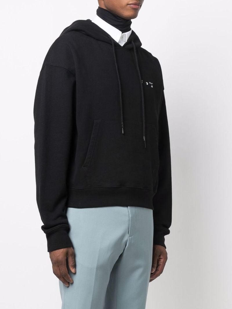 Caravaggio Paint layered hoodie - 7