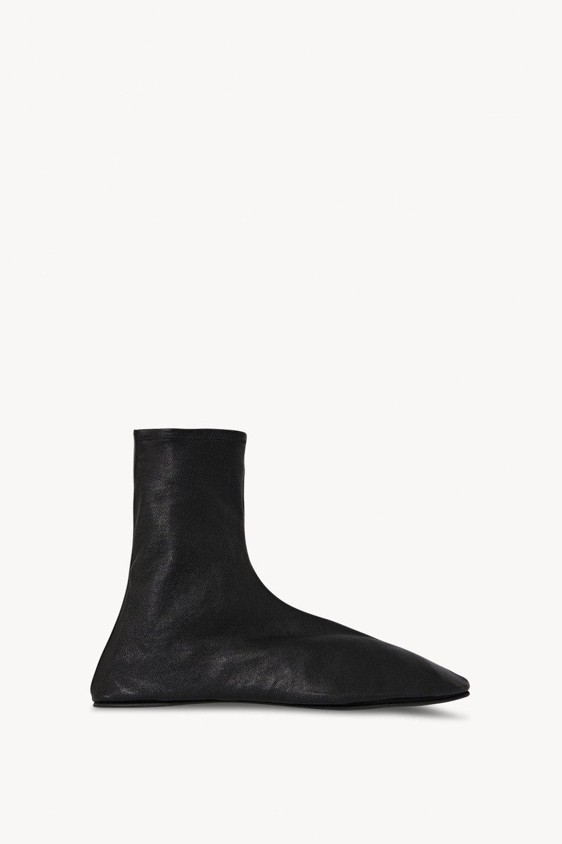 The Row Sock Boot in Leather | REVERSIBLE