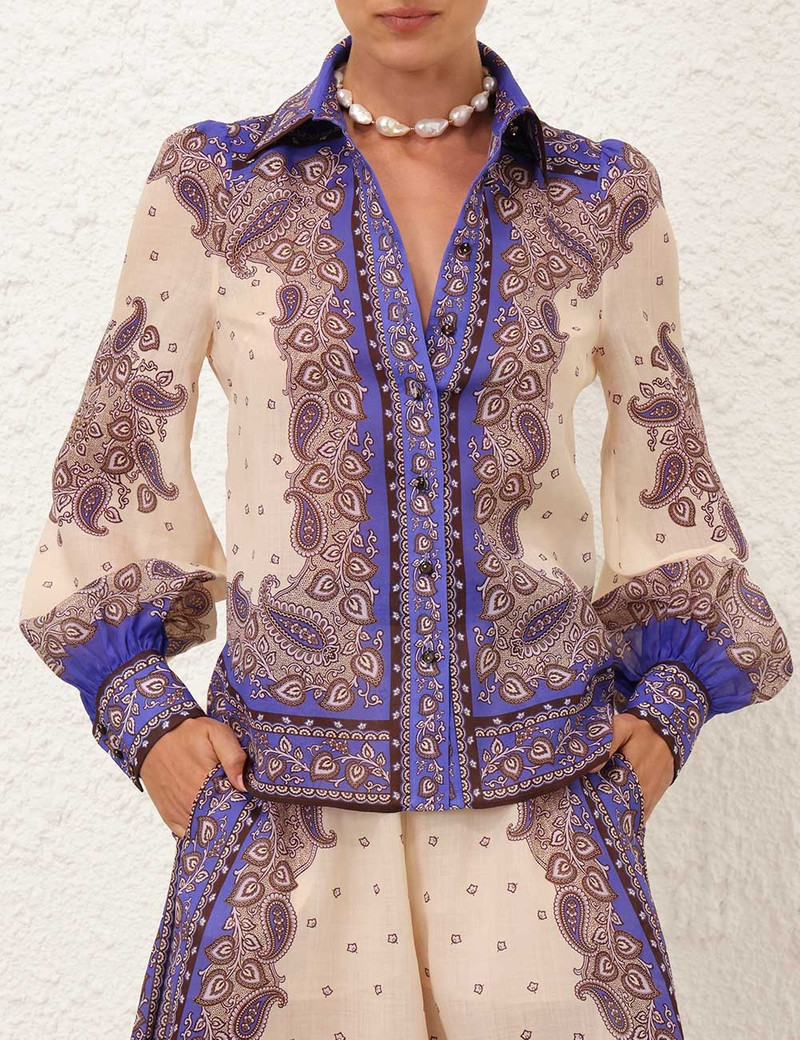 Zimmermann MAXINE BLOUSON SHIRT outlook