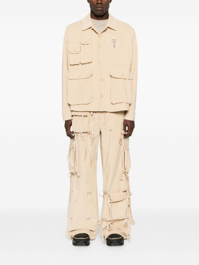 REESE COOPER® multi-pocket corduroy shirt jacket outlook